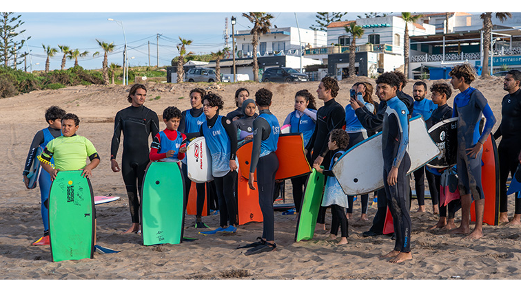 Dans les coulisses du stage avec l’équipe Nymph Wetsuits® au Maroc