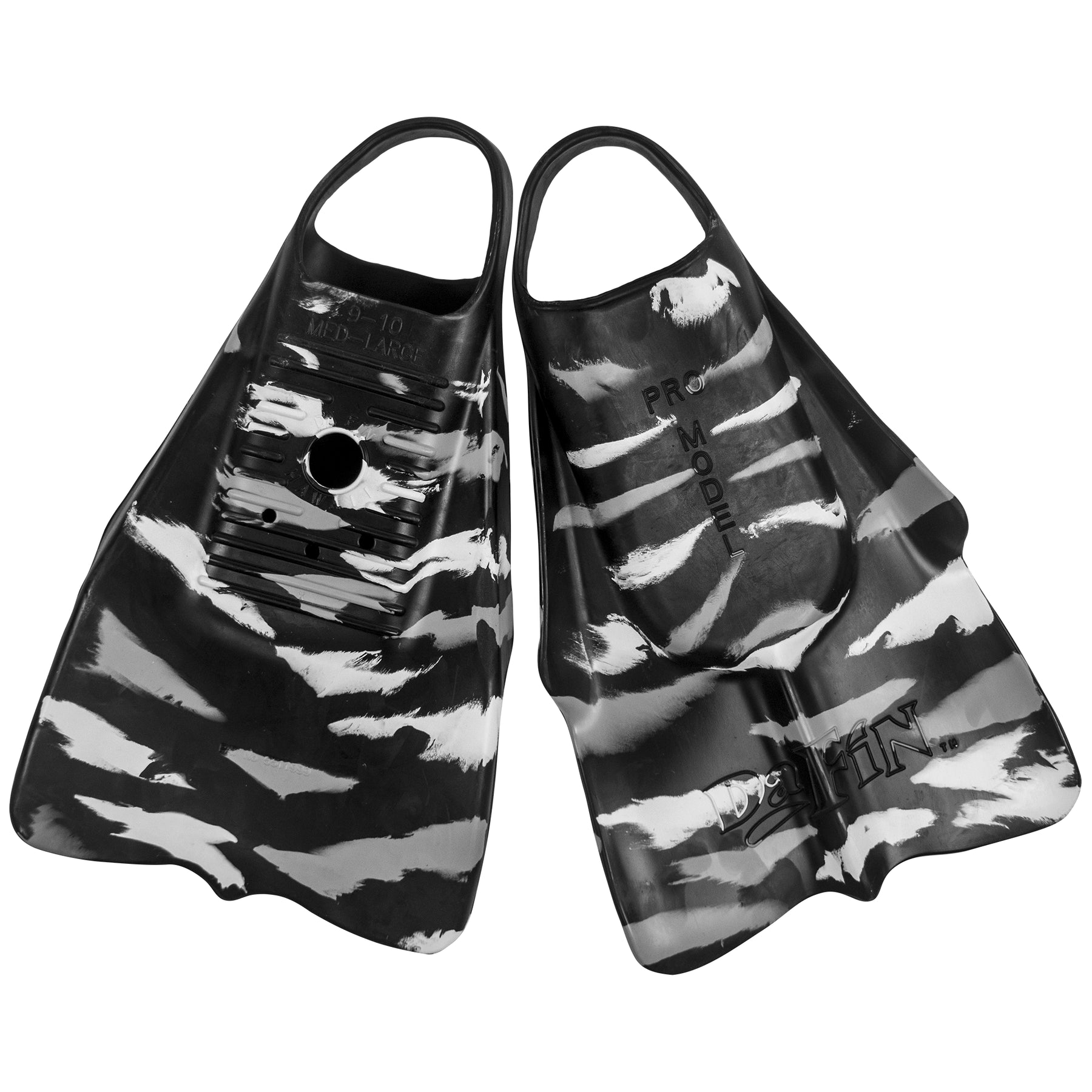 PALMES BODYBOARD DAFIN ZAK NOYLE NOIR BLANC