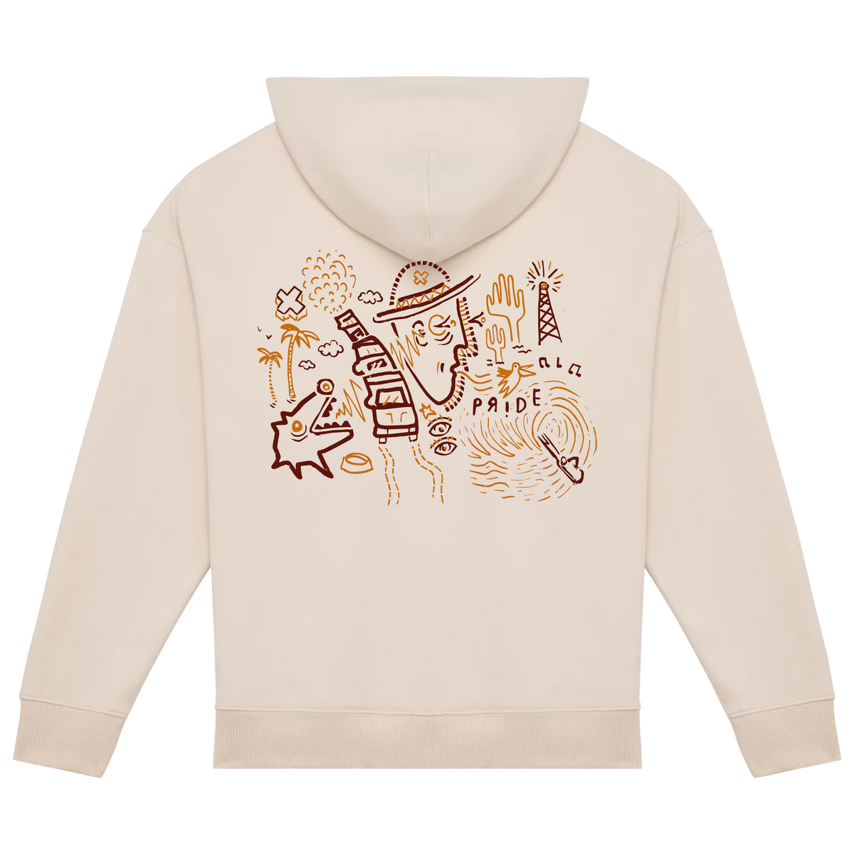 PRIDE HOODIE "LAZY DOG" x PIERRE MARRE