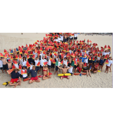 PALMES BODYBOARD DAFIN RED/YELLOW