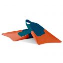 BODYBOARD SWIMFINS VULCAN V1 DEEP SEA/ORANGE