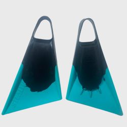 ALETAS BODYBOARD STEALTH S2 SUPER SOFT TURQUOISE / PAPAYA