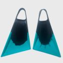 BODYBOARD SWIMFINS STEALTH S2 SUPER SOFT BLACK/TEAL