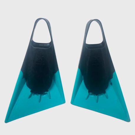 ALETAS BODYBOARD STEALTH S2 SUPER SOFT TURQUOISE / PAPAYA