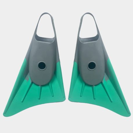 PALMES BODYBOARD STEALTH S1 SUPREME FINS GREY/GREEN