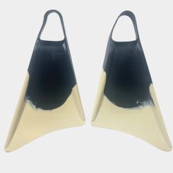 ALETAS BODYBOARD STEALTH S1 SUPREME FINS BLACK/WHITE