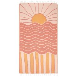 BEACH TOWEL SAND CLOUD TAINO TURTLE 