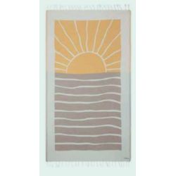BEACH TOWEL SAND CLOUD Range Stripe - Dobby