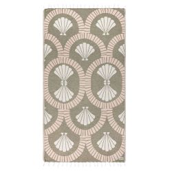 BEACH TOWEL SAND CLOUD Black Acid Wash
