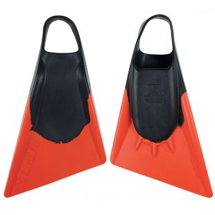 BODYBOARD SWIMFINS STEALTH S2 BLACK/ORANGE