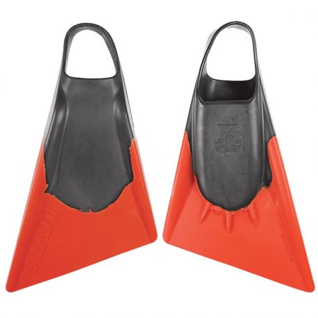 BODYBOARD SWIMFINS STEALTH S2 GREY/ORANGE