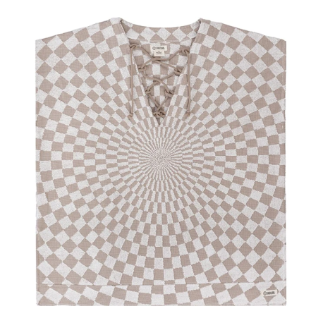 BEACH TOWEL SAND CLOUD Turtle Mudcloth Cover Up - Womens
