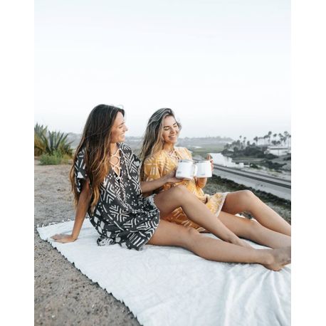 SAND CLOUD Flower Waves Cover Up