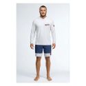 DAFIN SURF TEE HOODED WHITE