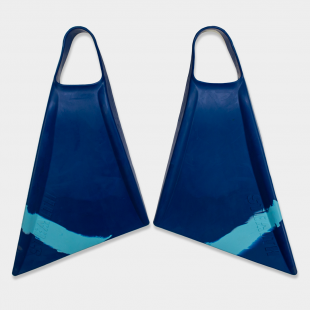 PALMES BODYBOARD STEALTH S2 PINNACLE FINS NAVY/ICE BLUE