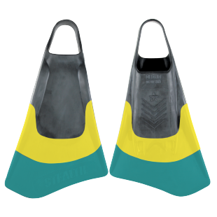 PALMES BODYBOARD STEALTH S4 FINS RETRO