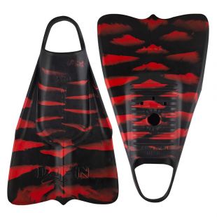 ALETAS BODYBOARD DAFIN ZAK NOYLE NEGRO ROJO