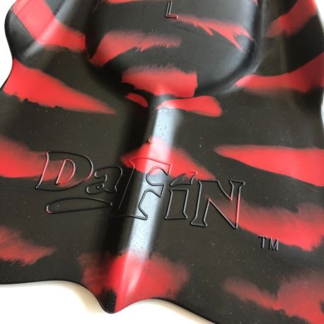 BODYBOARD SWIMFINS DAFIN ZAK NOYLE BLACK RED