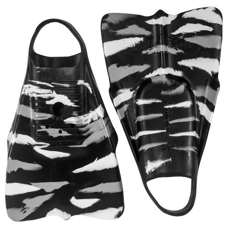 BODYBOARD SWIMFINS DAFIN ZAK NOYLE BLACK WHITE