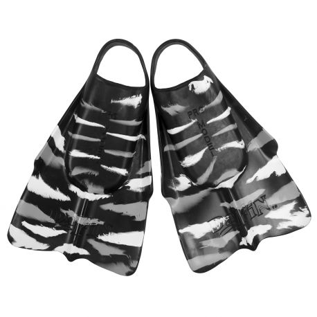 BODYBOARD SWIMFINS DAFIN ZAK NOYLE BLACK WHITE