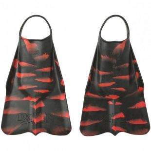 BODYBOARD SWIMFINS DAFIN PRO SIGNATURE ZAK NOYLE BLACK RED