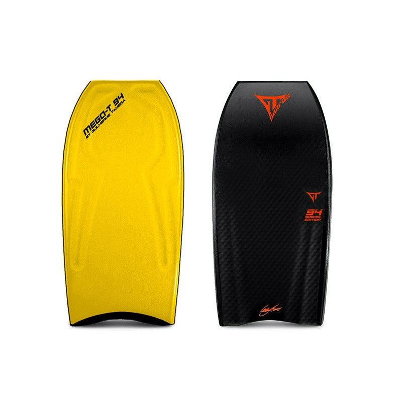 Yellow Size L Neoprene Bodyboard GT Fin-Savers 