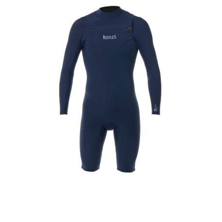 Reeflex Wetsuits 2/2mm HARDY X5 Chest Zip LS Shorty
