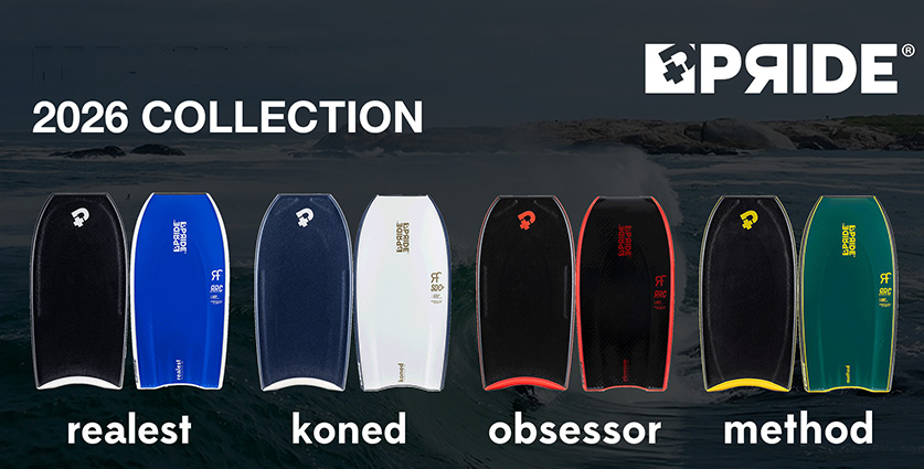 LA NOUVELLE GAMME PRIDE BODYBOARDS 2026 EXPLIQUÉE