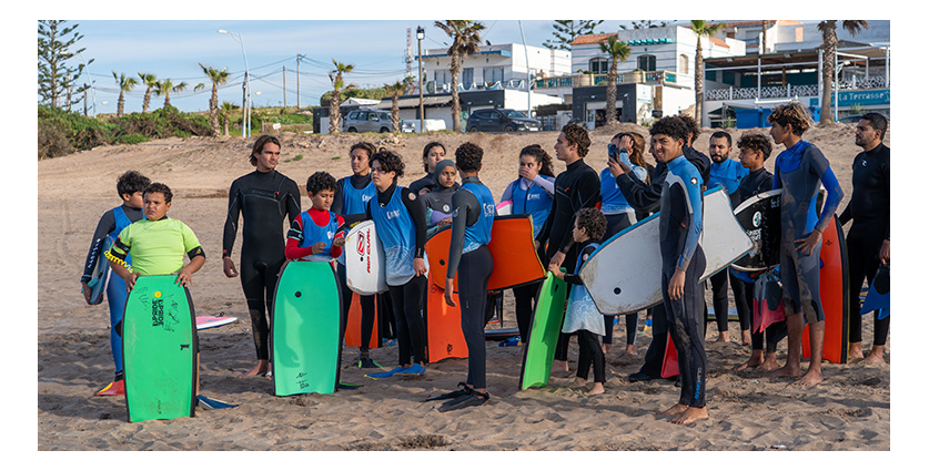 Dans les coulisses du stage avec l’équipe Nymph Wetsuits® au Maroc