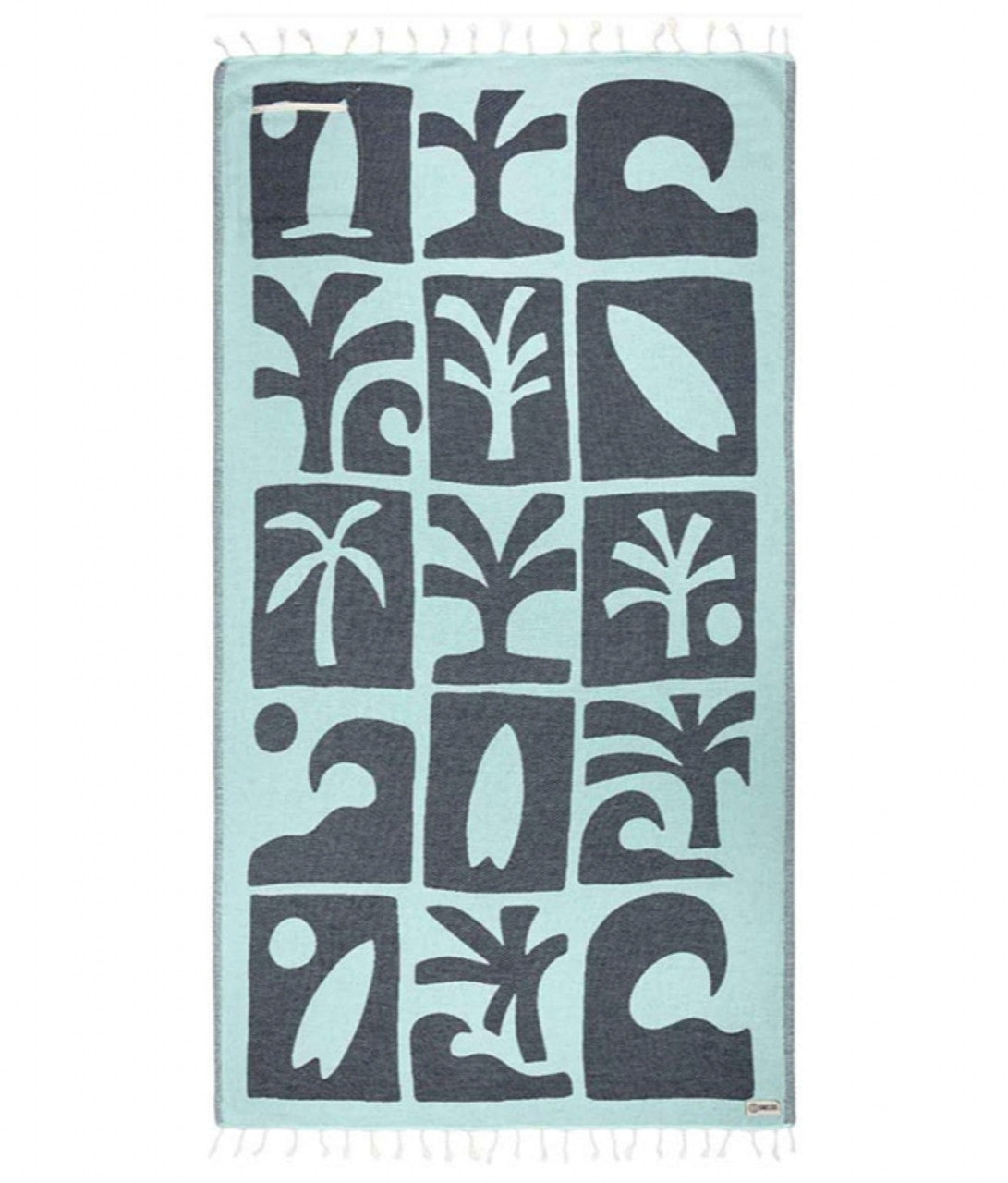 BEACH TOWEL SAND CLOUD GOLD COAST - With Zipper Pocket