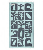 BEACH TOWEL SAND CLOUD GOLD COAST - With Zipper Pocket
