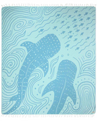 BEACH TOWEL SAND CLOUD Jaws Beach