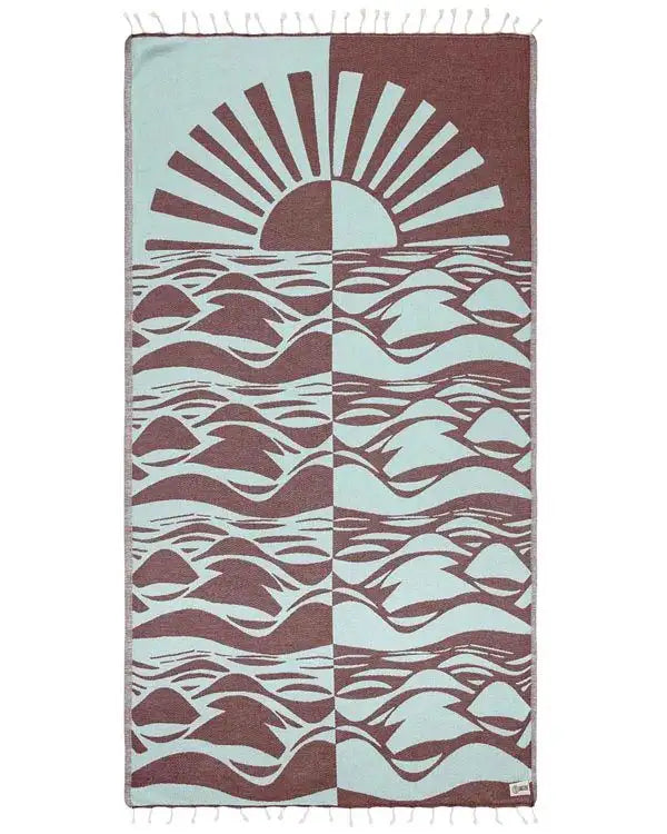 BEACH TOWEL SAND CLOUD Ripple Block