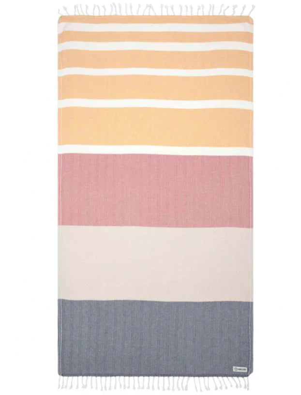 BEACH TOWEL SAND CLOUD Range Stripe - Dobby