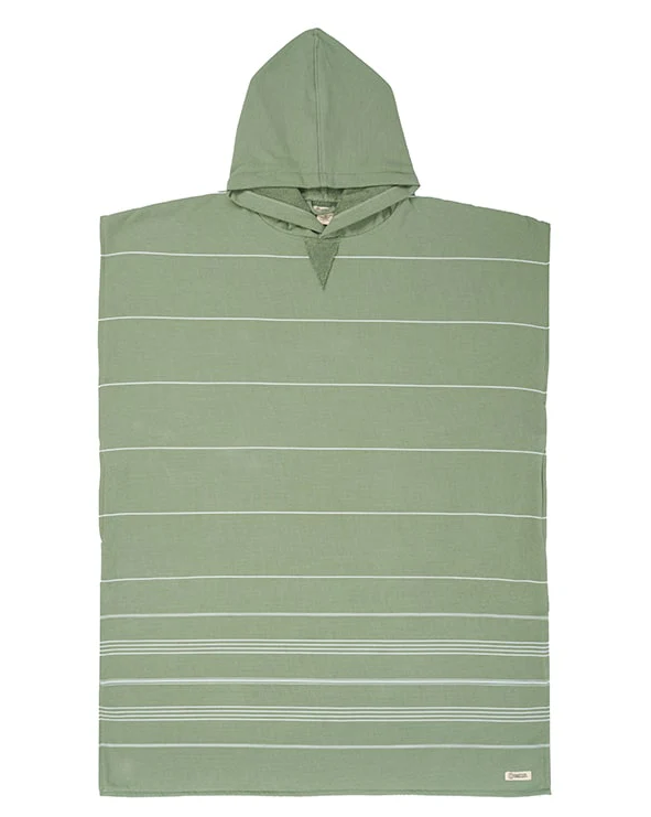 SAND CLOUD Classic Stripe Hooded Poncho