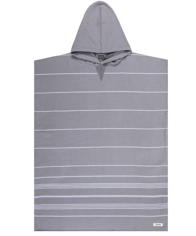 SAND CLOUD Classic Stripe Hooded Poncho