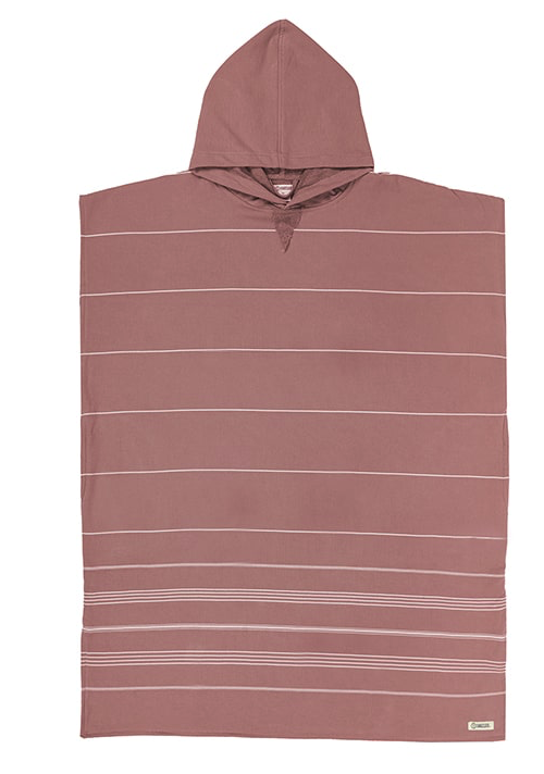 SAND CLOUD Classic Stripe Hooded Poncho