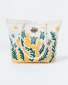 SAND CLOUD Swimming Turtles Beach Tote