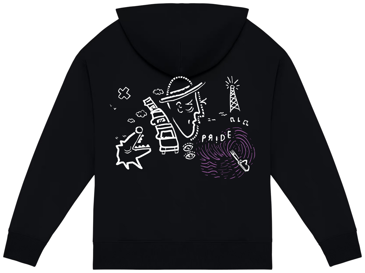 PRIDE HOODIE "LAZY DOG" x PIERRE MARRE