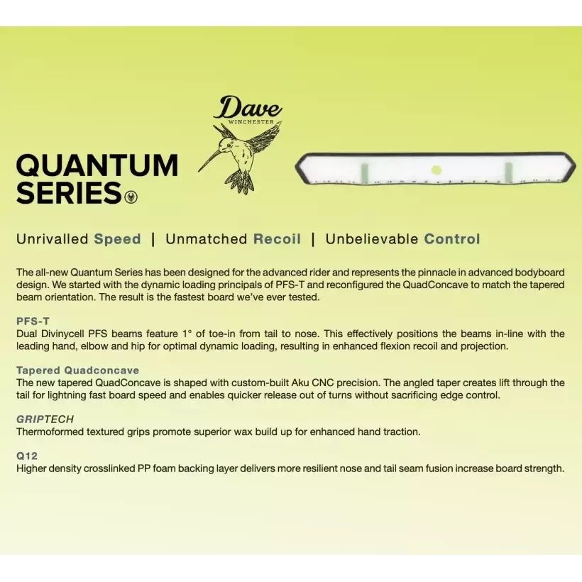 Bodyboard VERSUS Winchester Quantum Wifly V2 3DC PP K19
