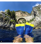 PALMES BODYBOARD DAFIN BLUE/YELLOW