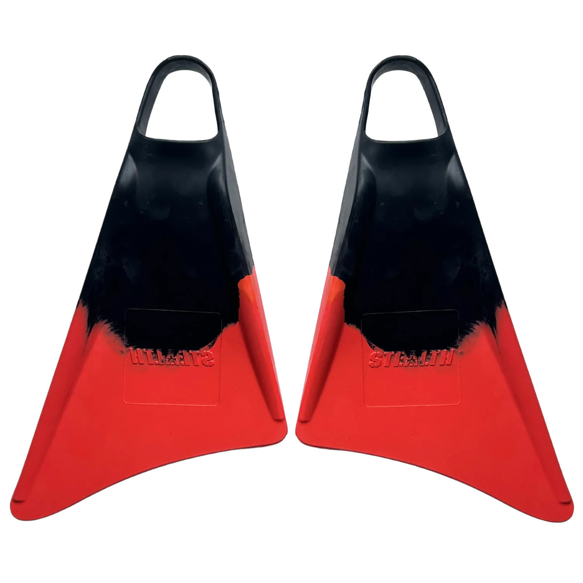 STEALTH S1 CLASSIC FINS BLACK/CORAL