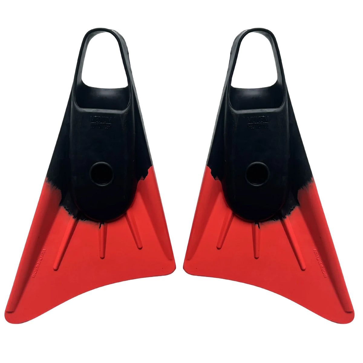 STEALTH S1 CLASSIC FINS BLACK/CORAL